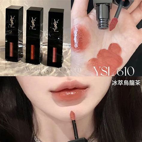 ysl cream lip stain|ysl lip stain 610.